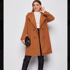 Corduroy Pea Coat
